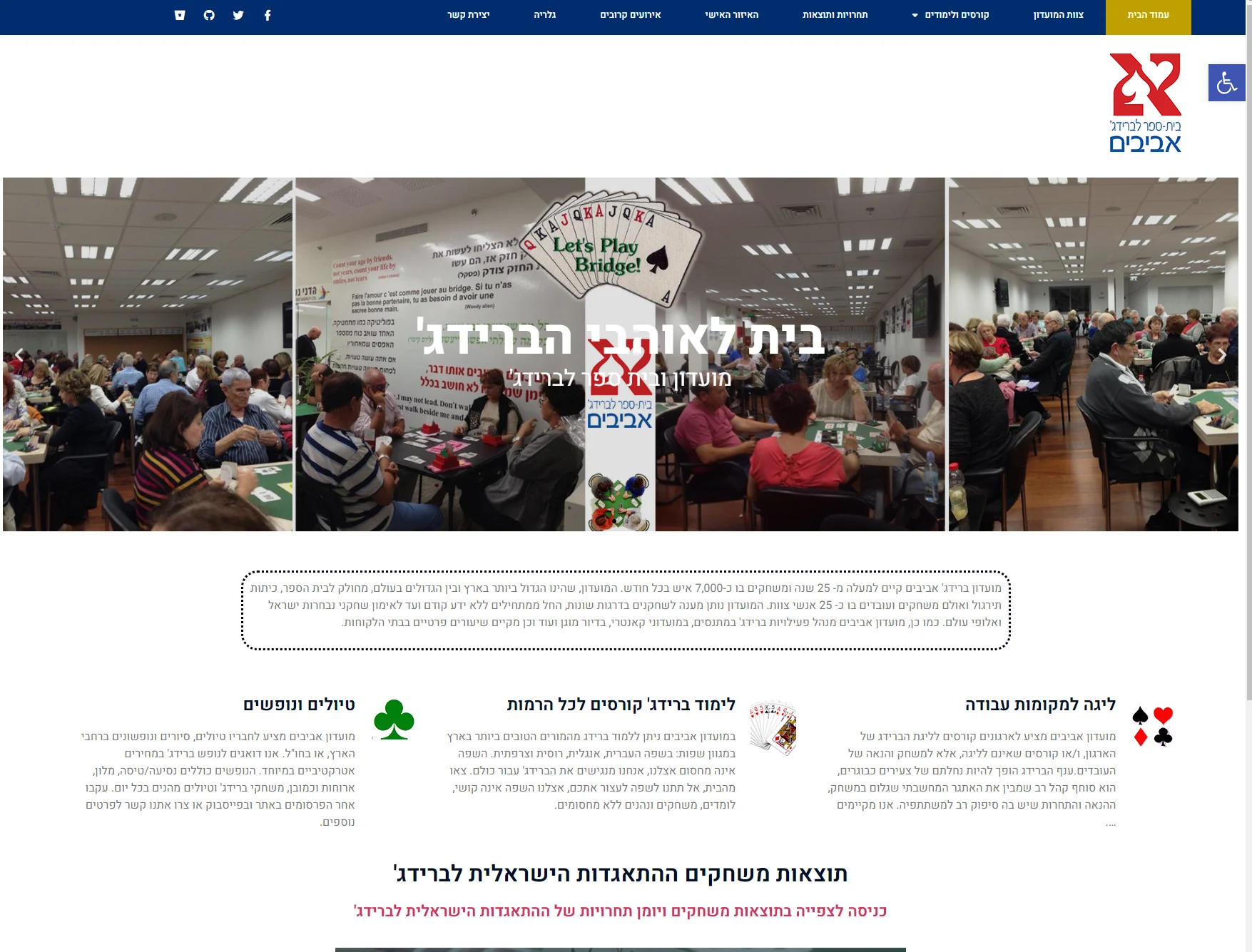 אתר ברידג' אביבים